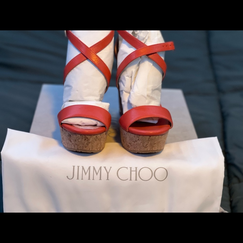 Jimmy Choo Portia Calypso size 37.5 —7.5